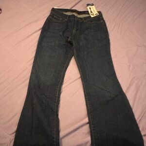 Lee Dark Blue Women's Flare Jeans